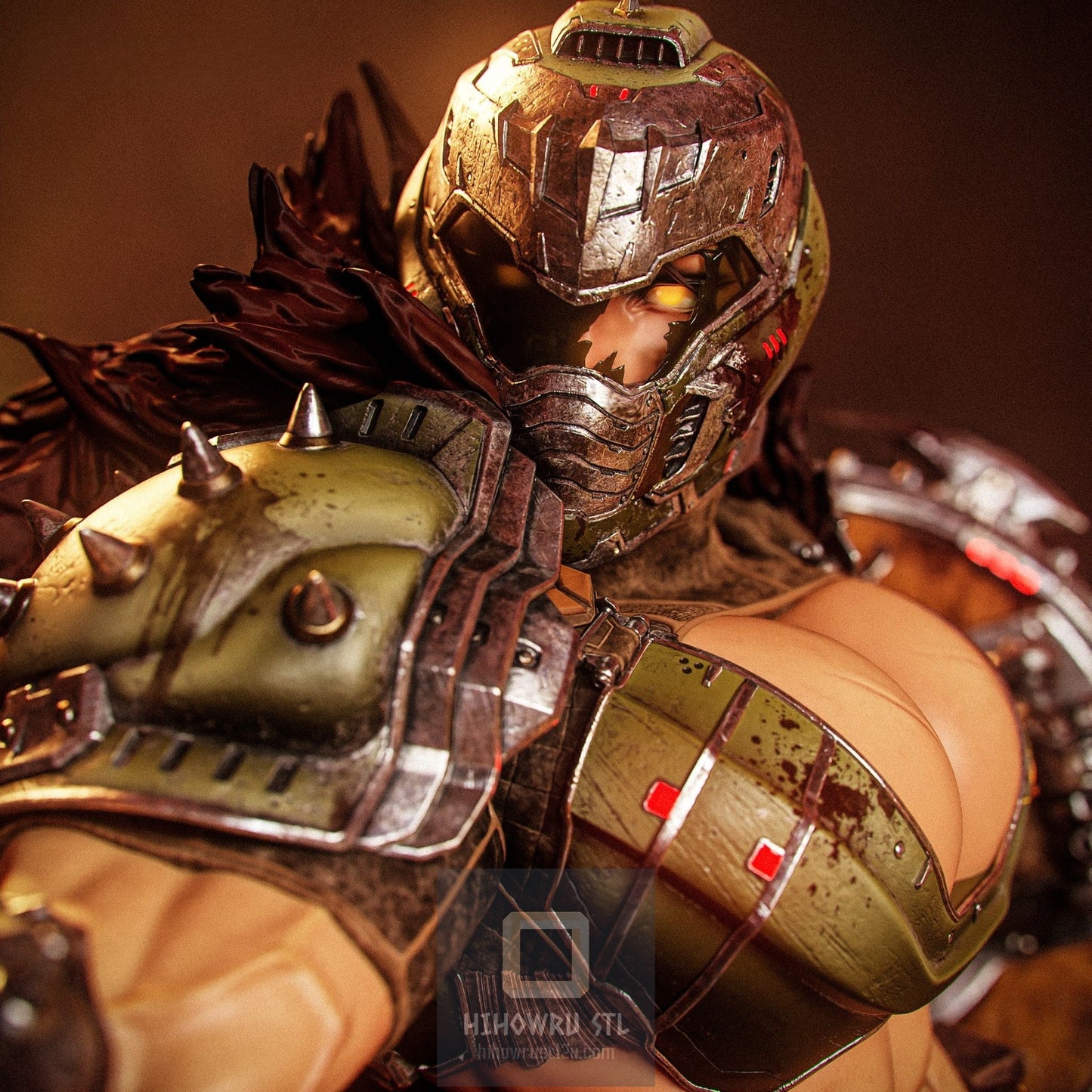 4455 Doom Girl NSFW - The Dark Ages - STL 3D Print Files