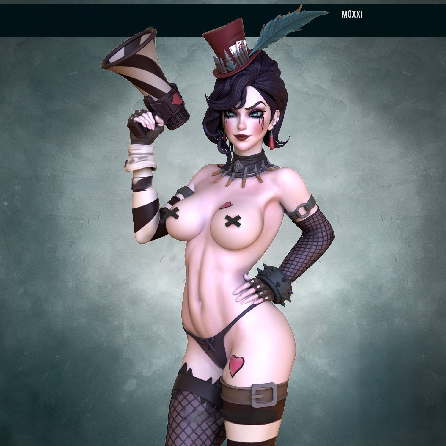 Mad Moxxi NSFW - Borderlands - STL 3D Print Files My Stl Mad Moxxi NSFW - Borderlands - STL 3D Print Files My Stl
