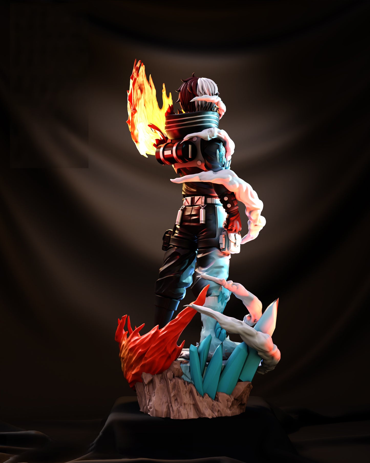 1930 Shoto Todoroki - My Hero Academia - STL 3D Print Files