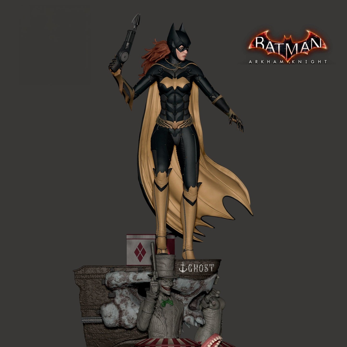 1652 Batgirl - Arkham Knight - STL 3D Print Files