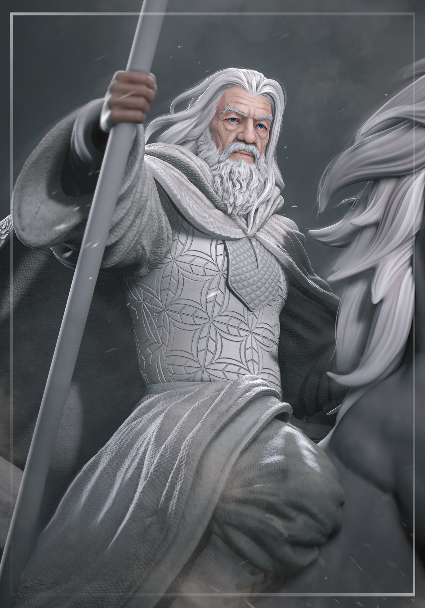 1953 Gandalf - The Lord of the Rings - STL 3D Print Files