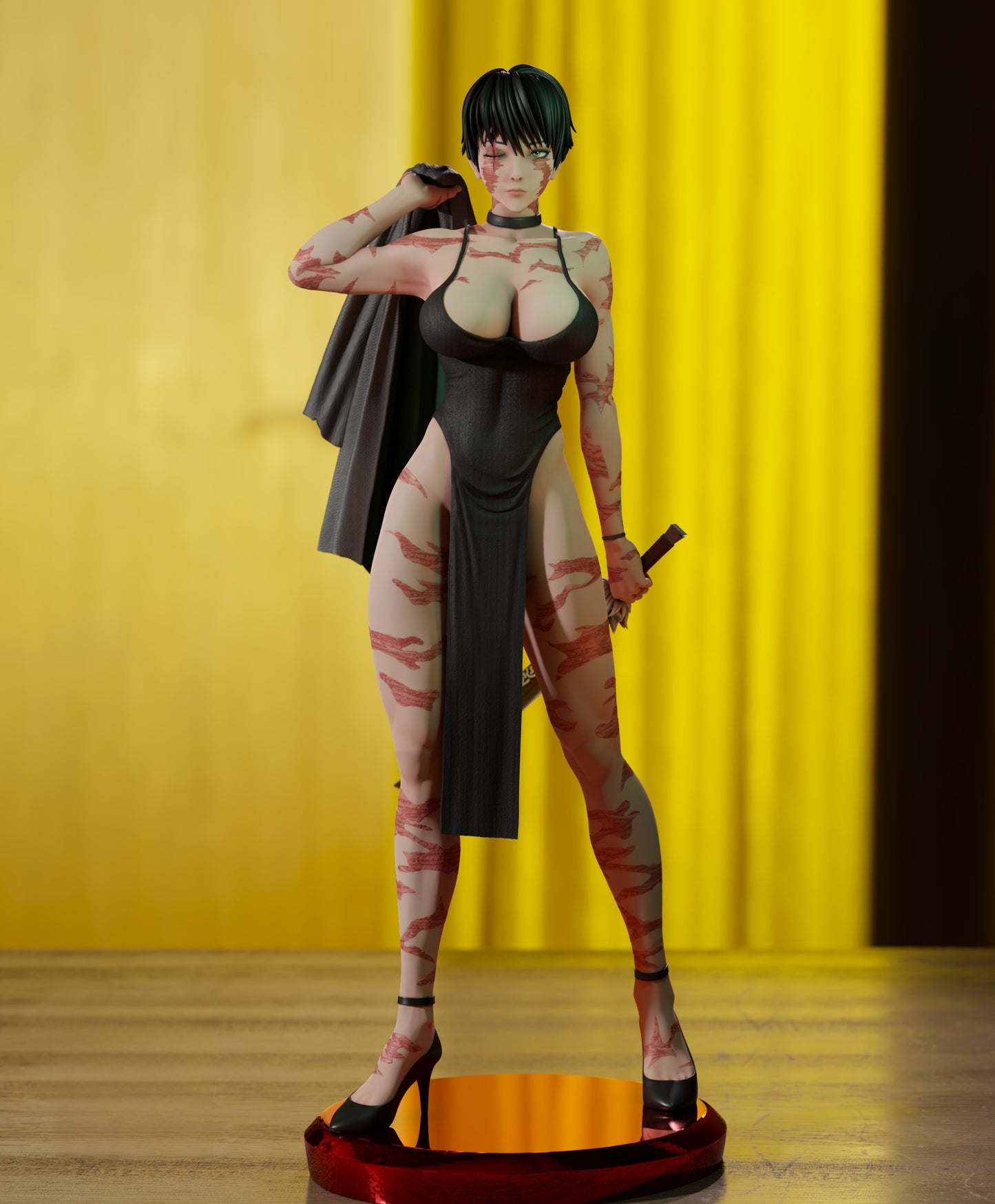 1906 Maki Zenin NSFW - Jujutsu Kaisen - STL 3D Print Files