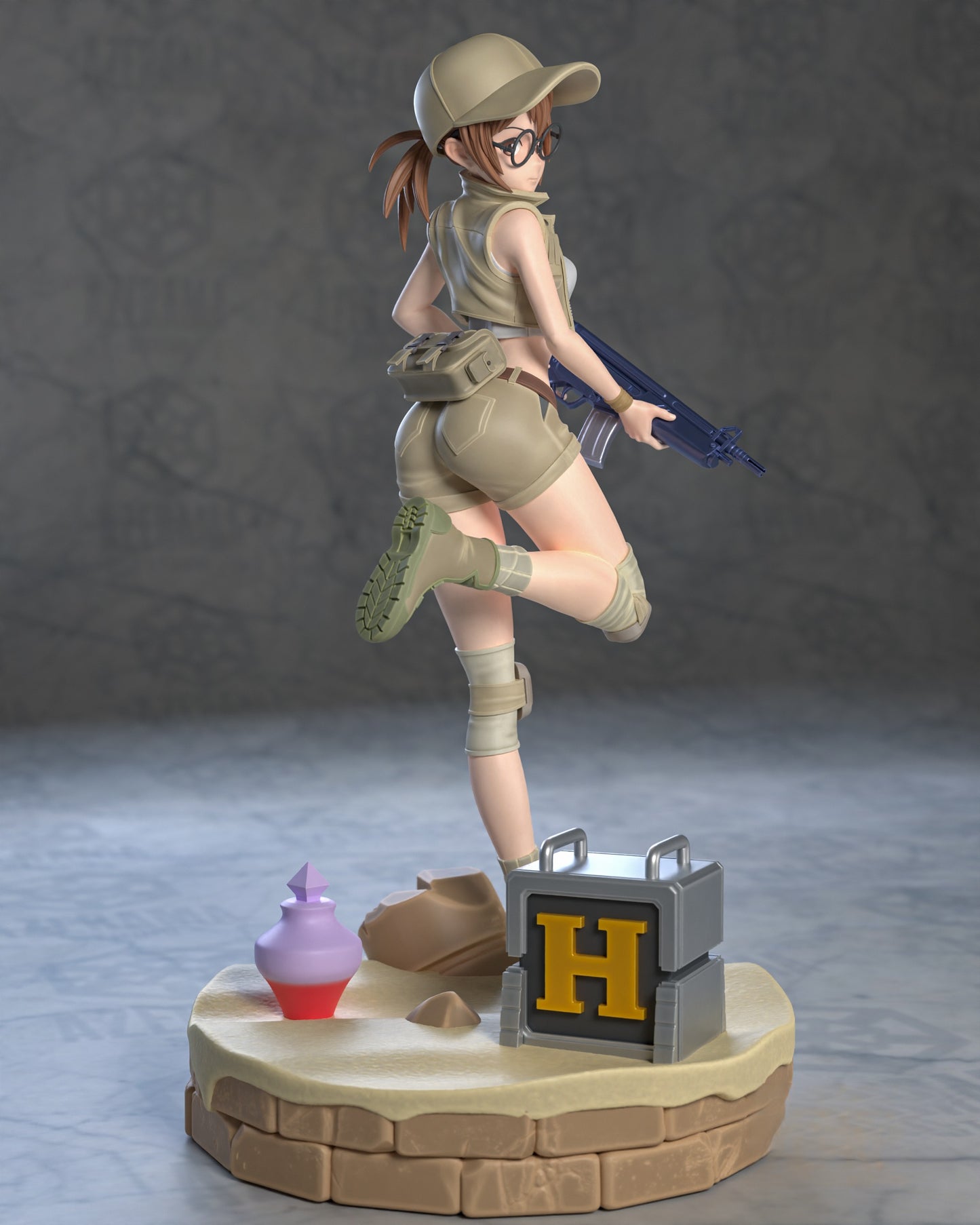 2035 Fio Germi NSFW - Metal Slug - STL 3D Print Files