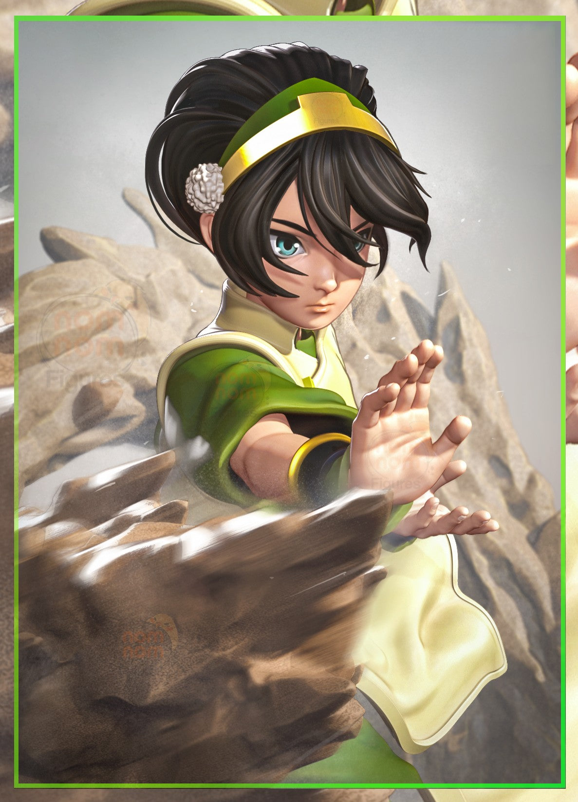 Toph Bei Fong - Avatar the Last Airbender - STL 3D Print Files