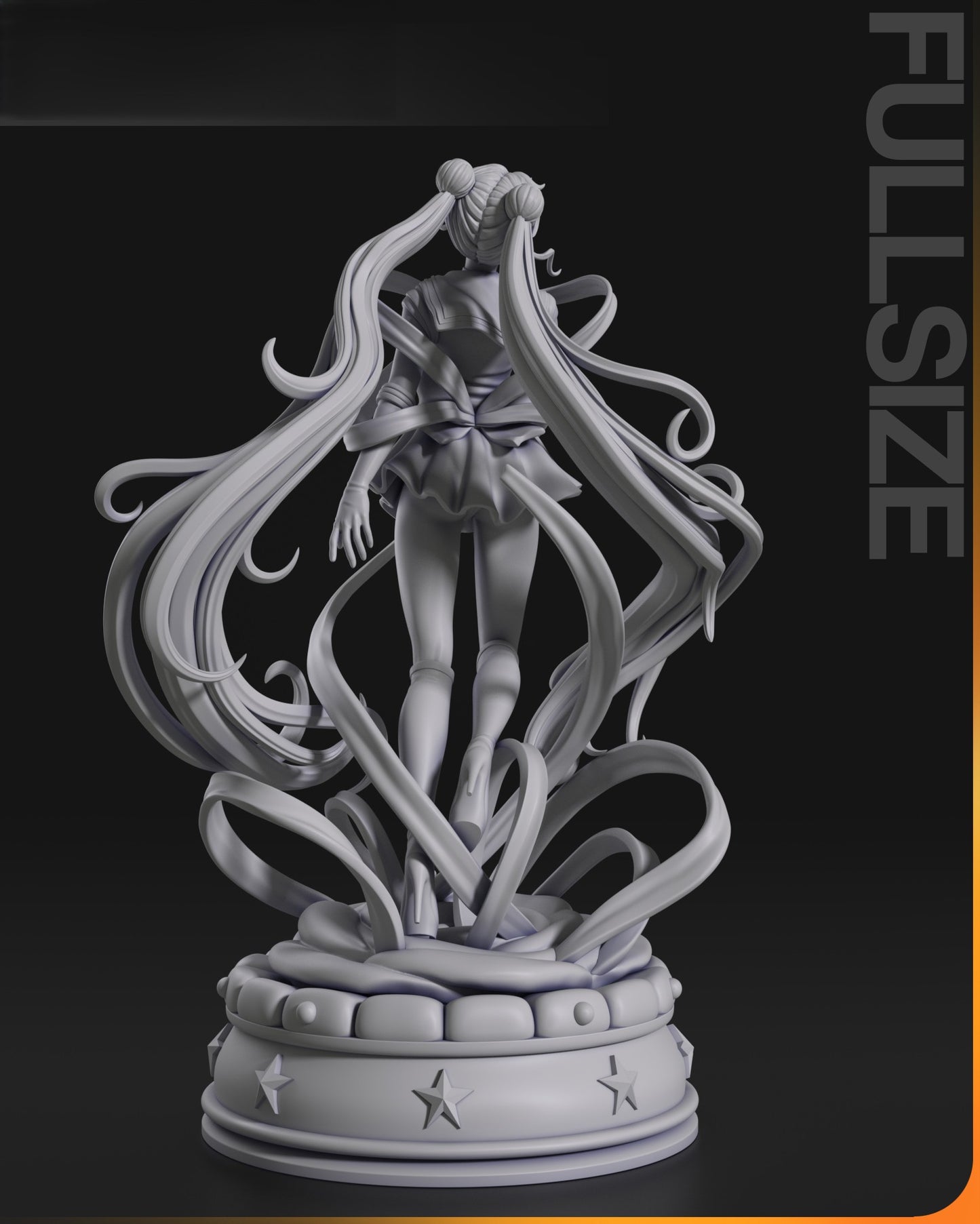 2693 Sailor Moon - Usagi Tsukino - STL 3D Print Files