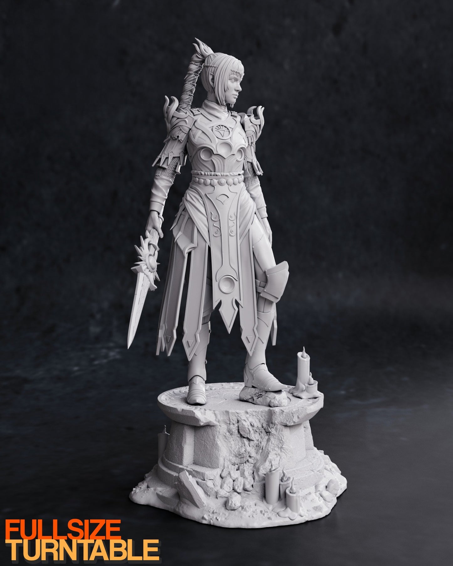 1814 Shadowheart - Baldurs Gate 3 - STL 3D Print Files