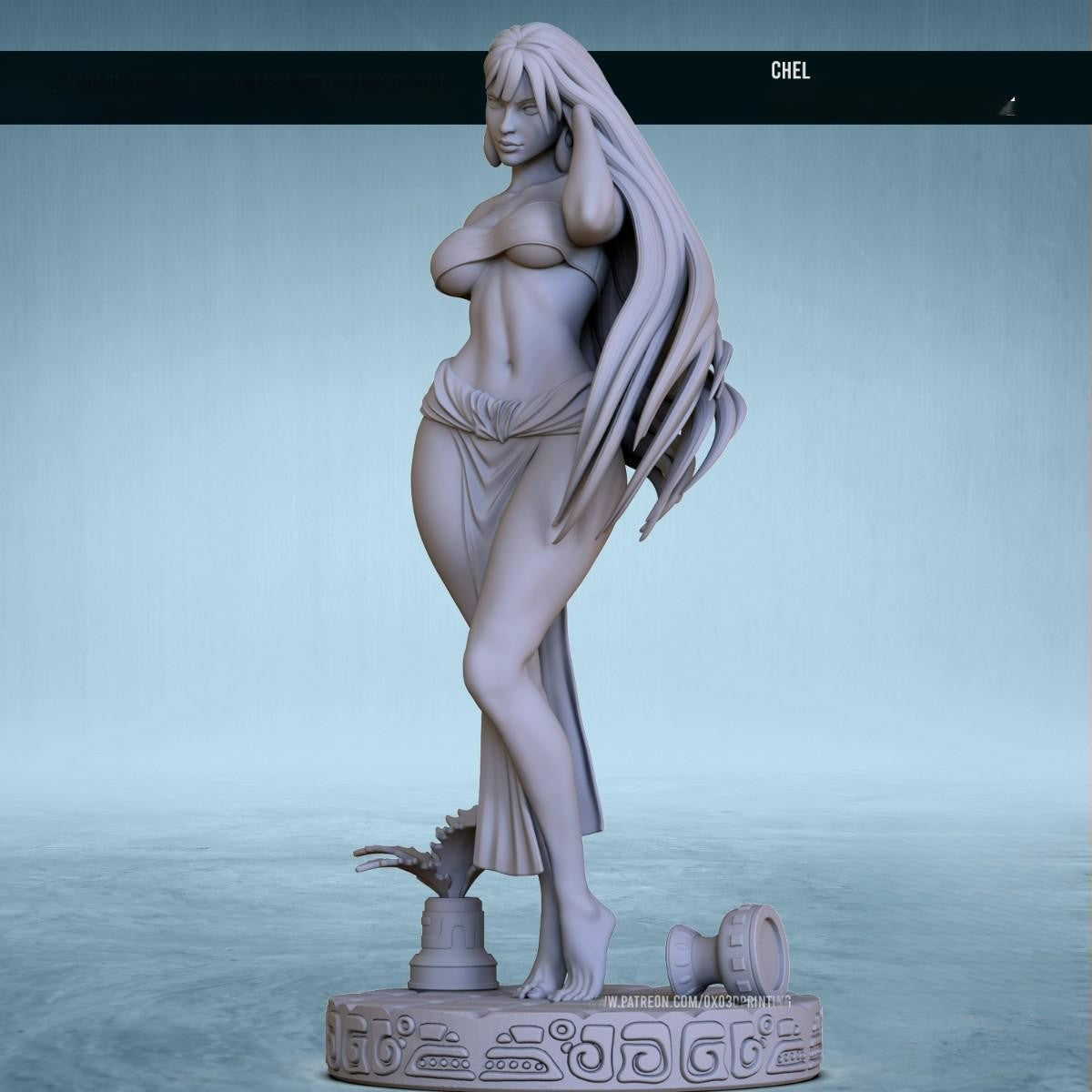 Chel NSFW - The Road to El Dorado - STL 3D Print Files