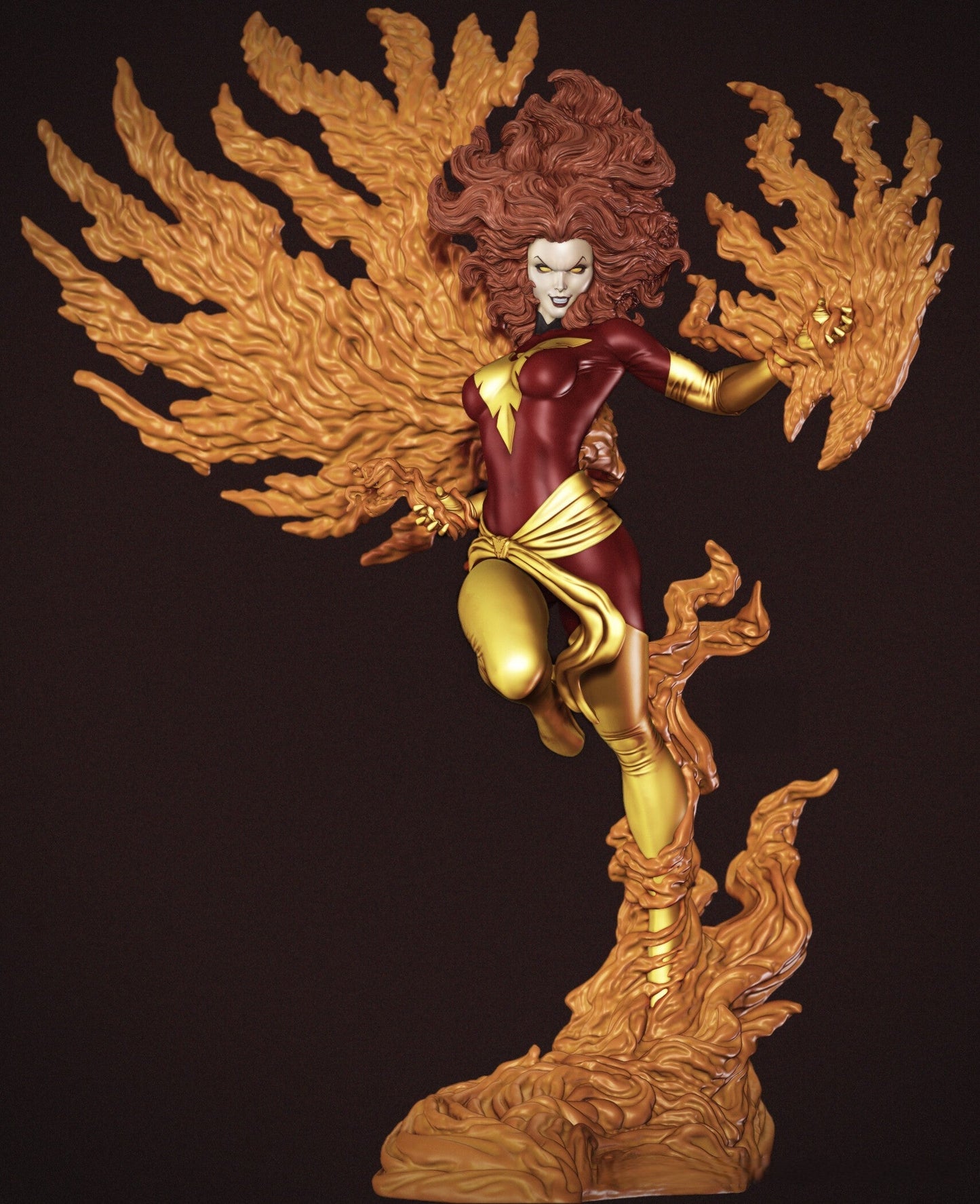 1631 Dark Phoenix - X-MEN - STL 3D Print Files 2