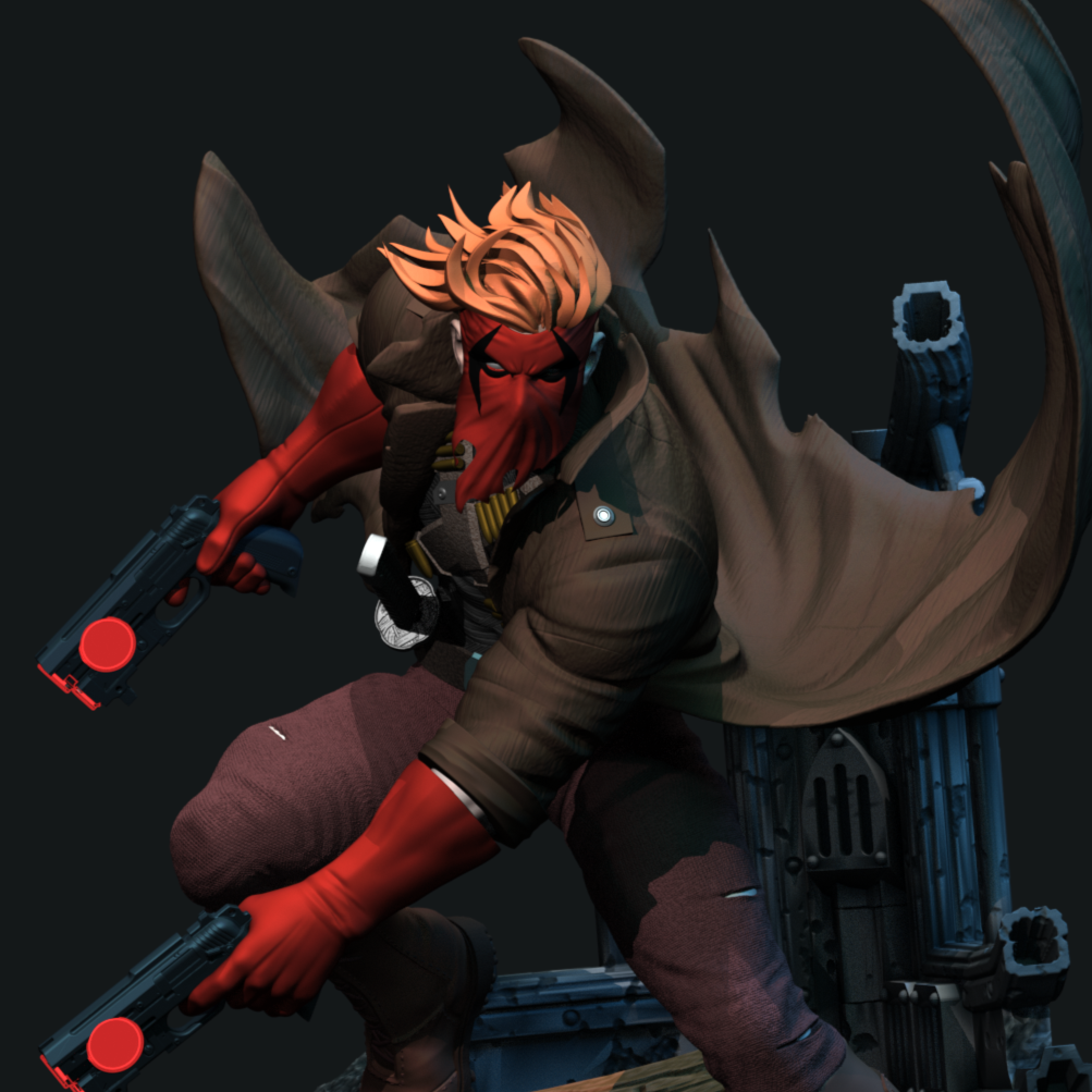 Grifter - Cole Cash - DC Comics - STL 3D Print Files