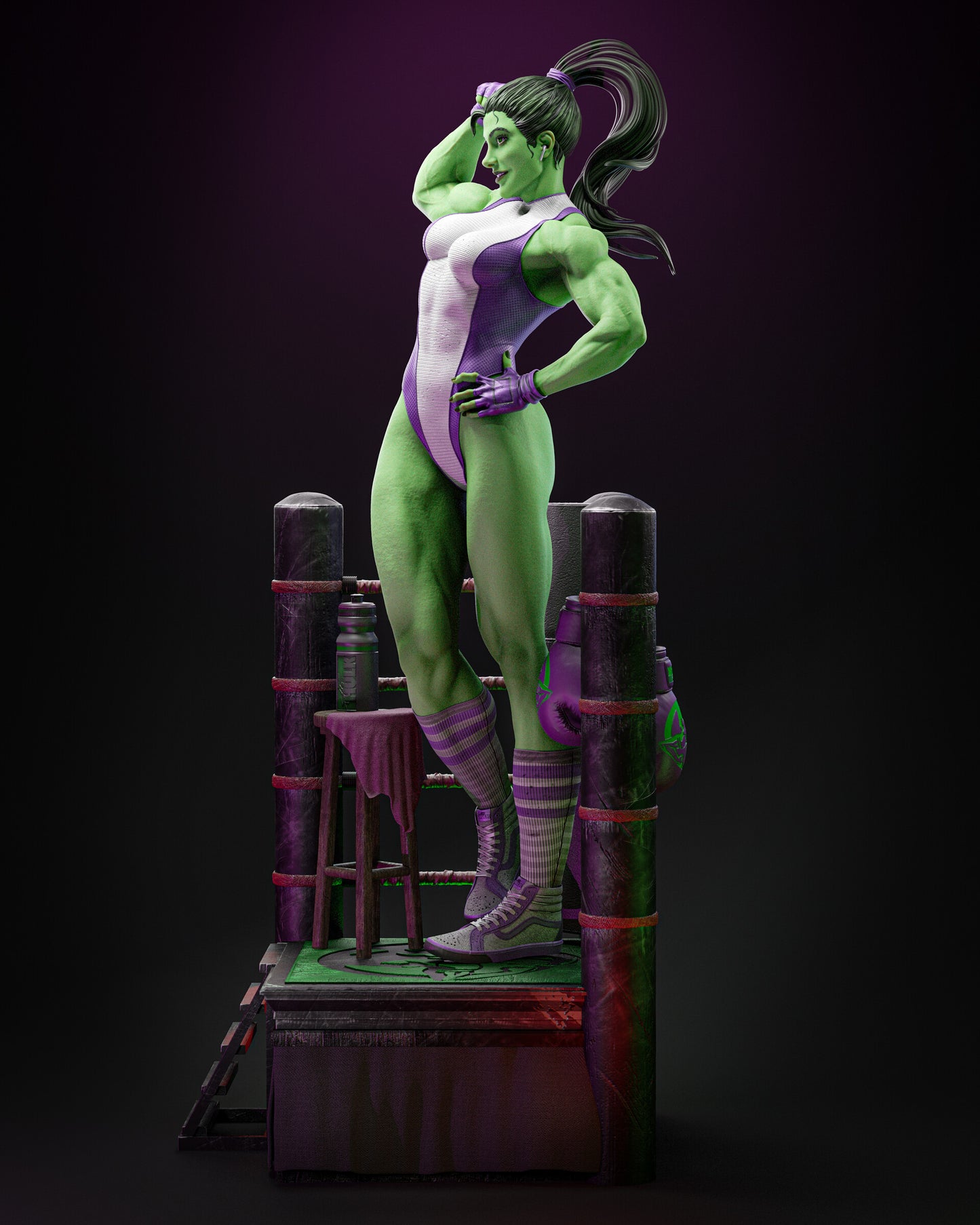 1692 She Hulk - Marvel Comics - STL 3D Print Files