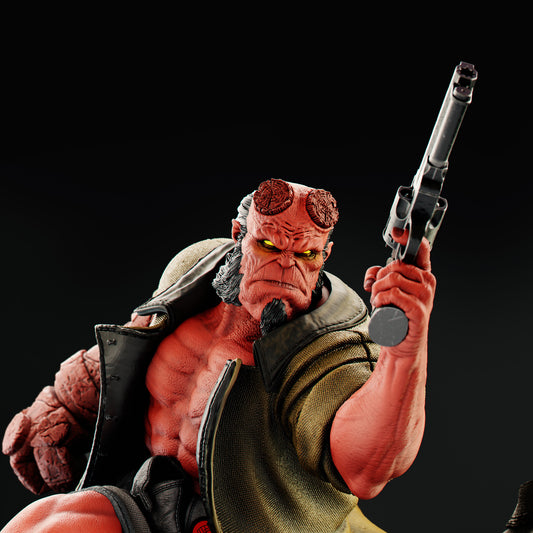 4175 Hellboy - STL 3D Print Files