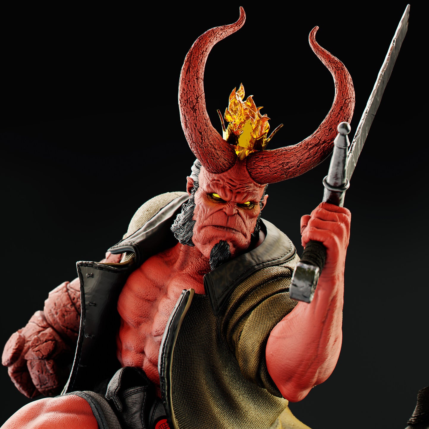 4175 Hellboy - STL 3D Print Files