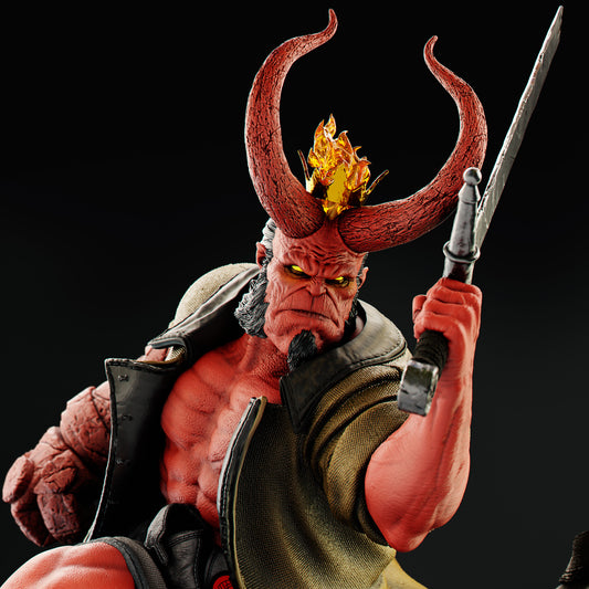 4175 Hellboy - STL 3D Print Files