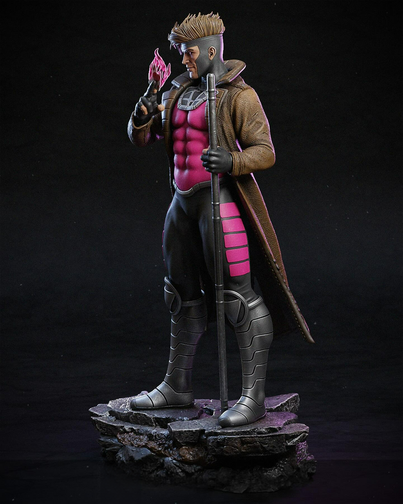 1872 Gambit - X-MEN - STL 3D Print Files – My Stl