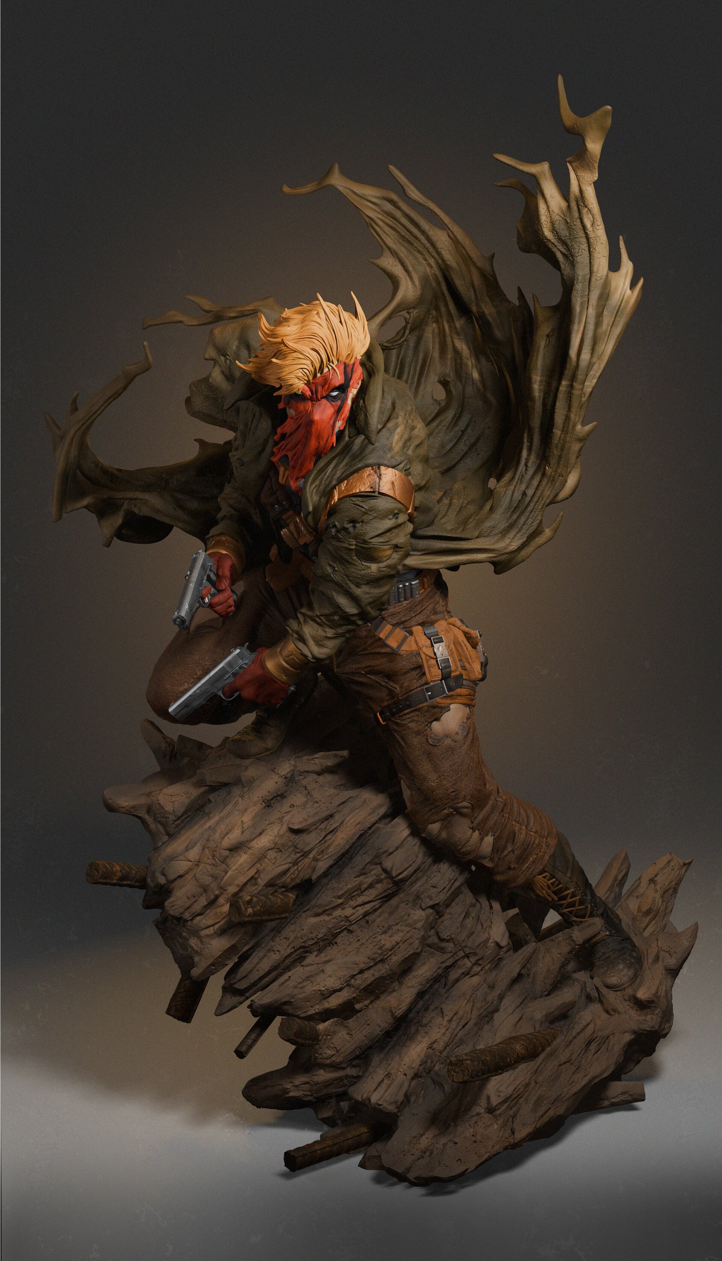 2909 Grifter - Cole Cash - DC Comics - STL 3D Print Files