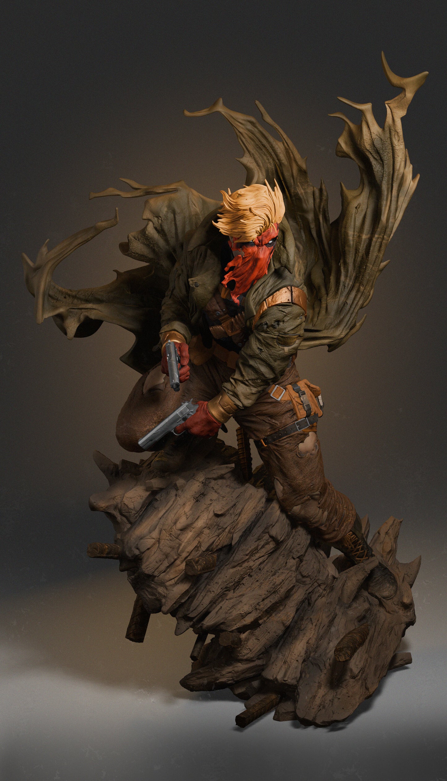 2909 Grifter - Cole Cash - DC Comics - STL 3D Print Files