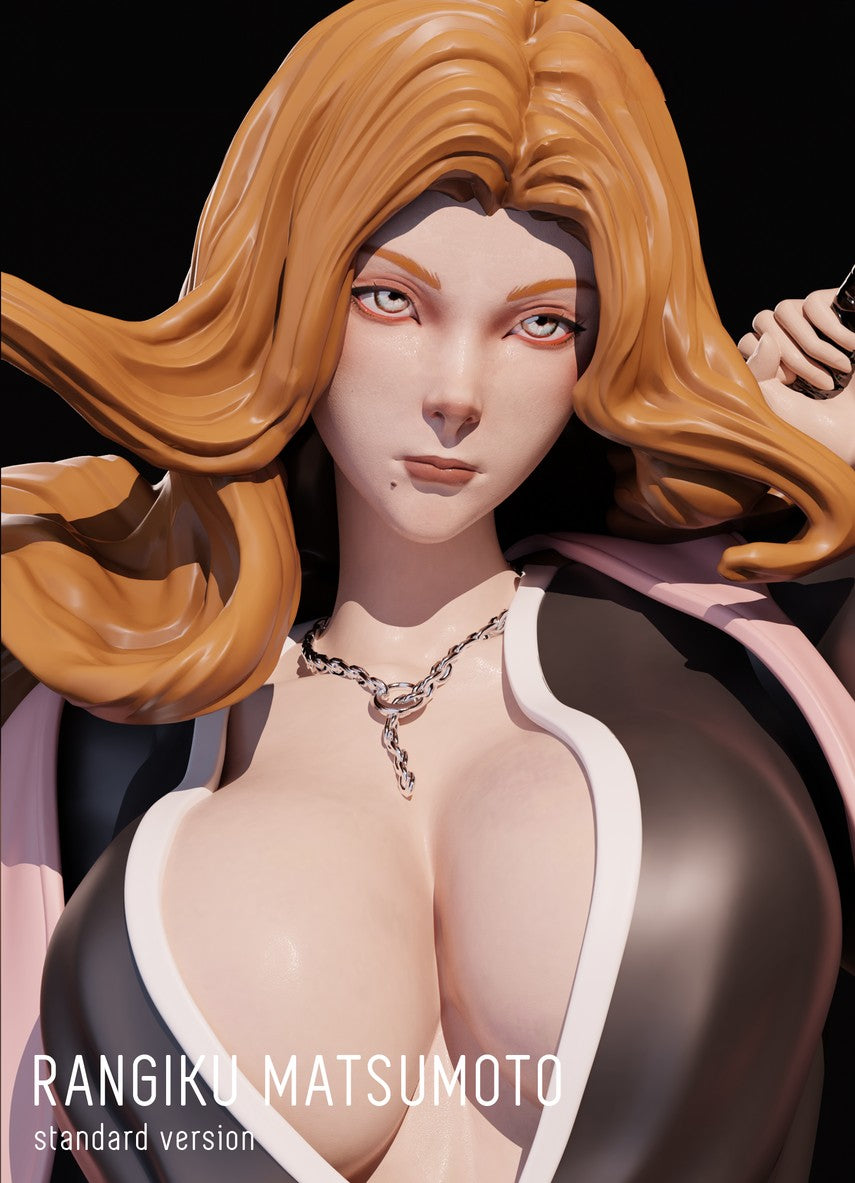 2304 Rangiku Matsumoto NSFW - Bleach - STL 3D Print Files 3