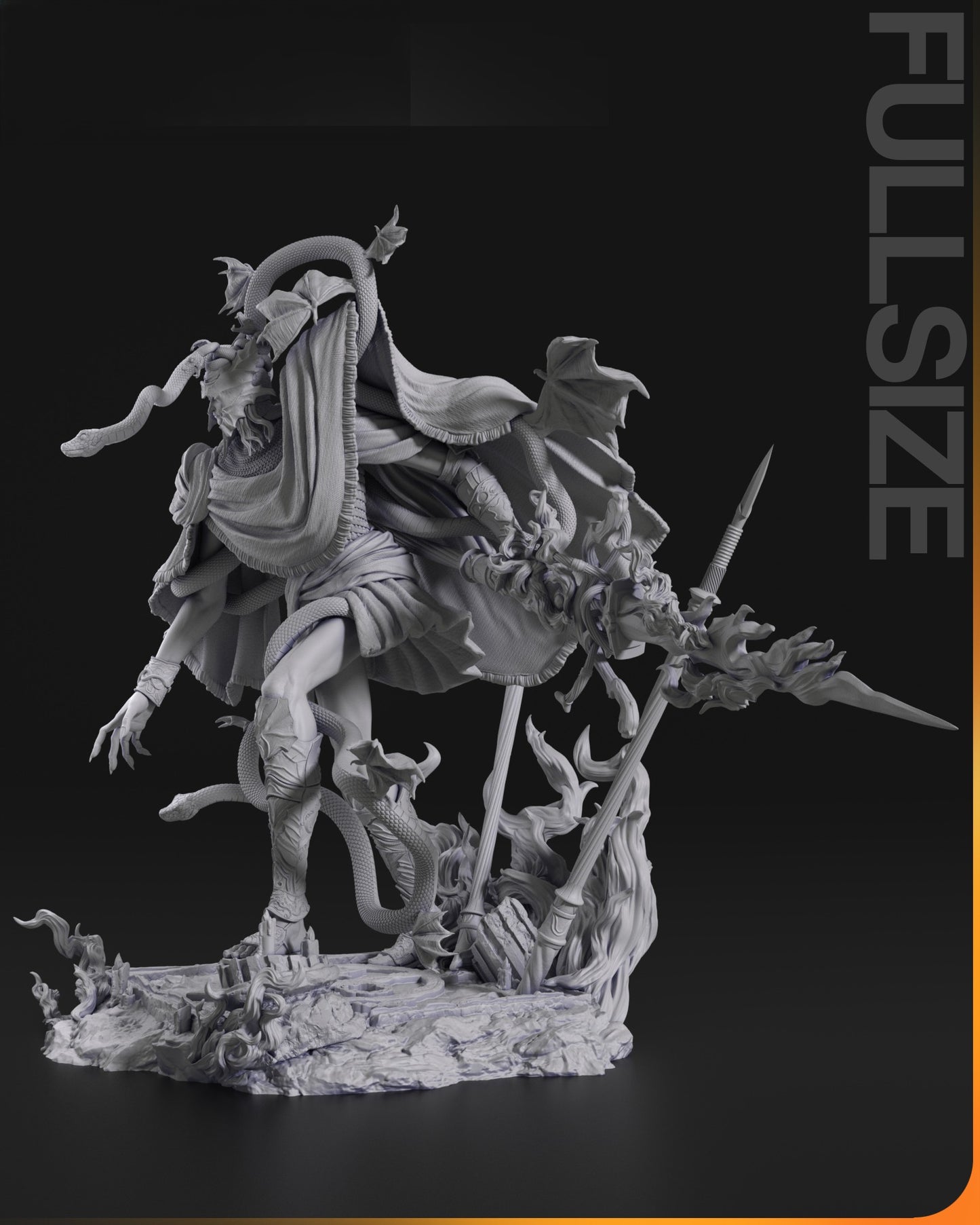 2576 Messmer the Impaler - Elden Ring - STL 3D Print Files