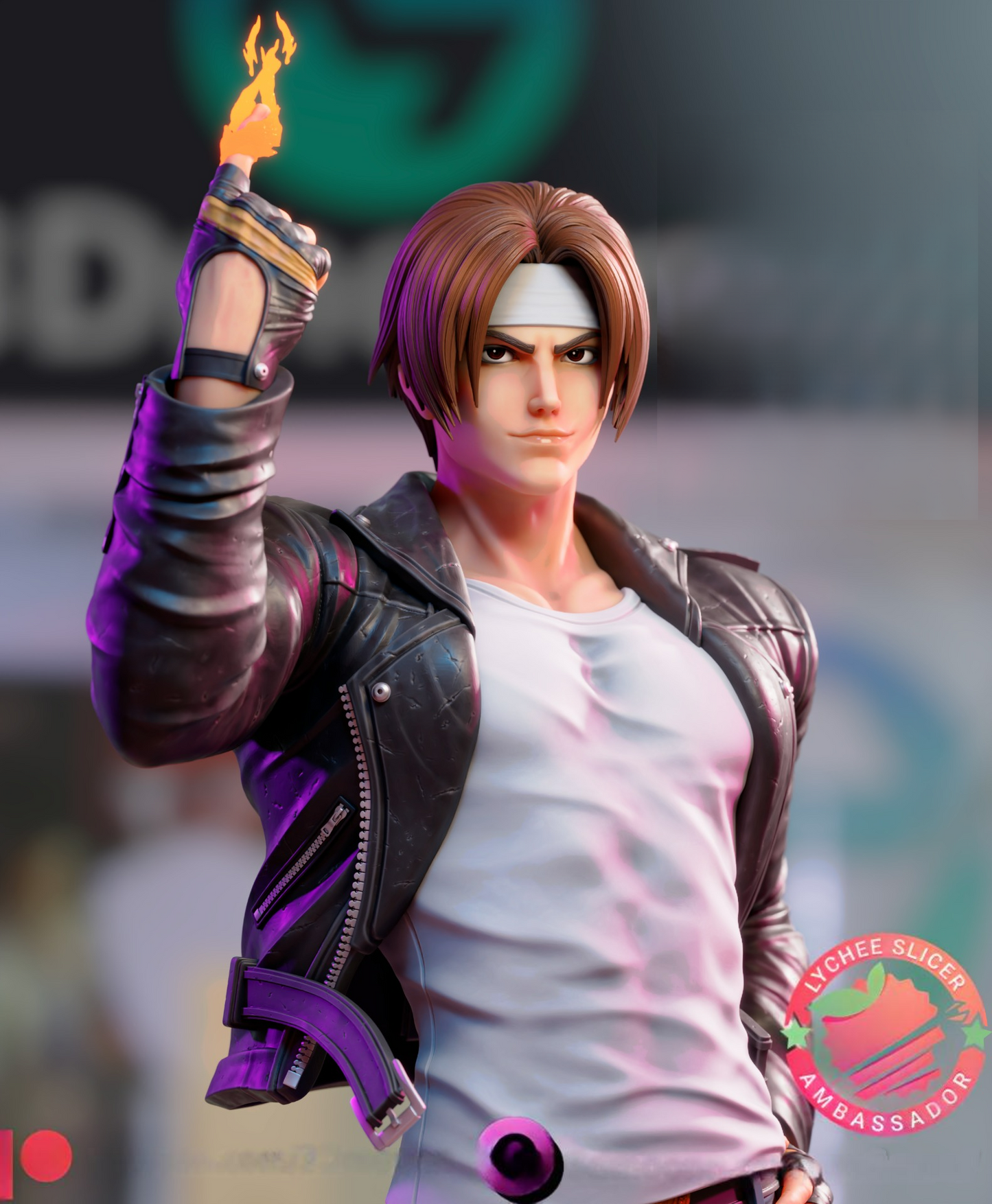 1863 Kyo Kusanagi - The King of Fighters - STL 3D Print Files