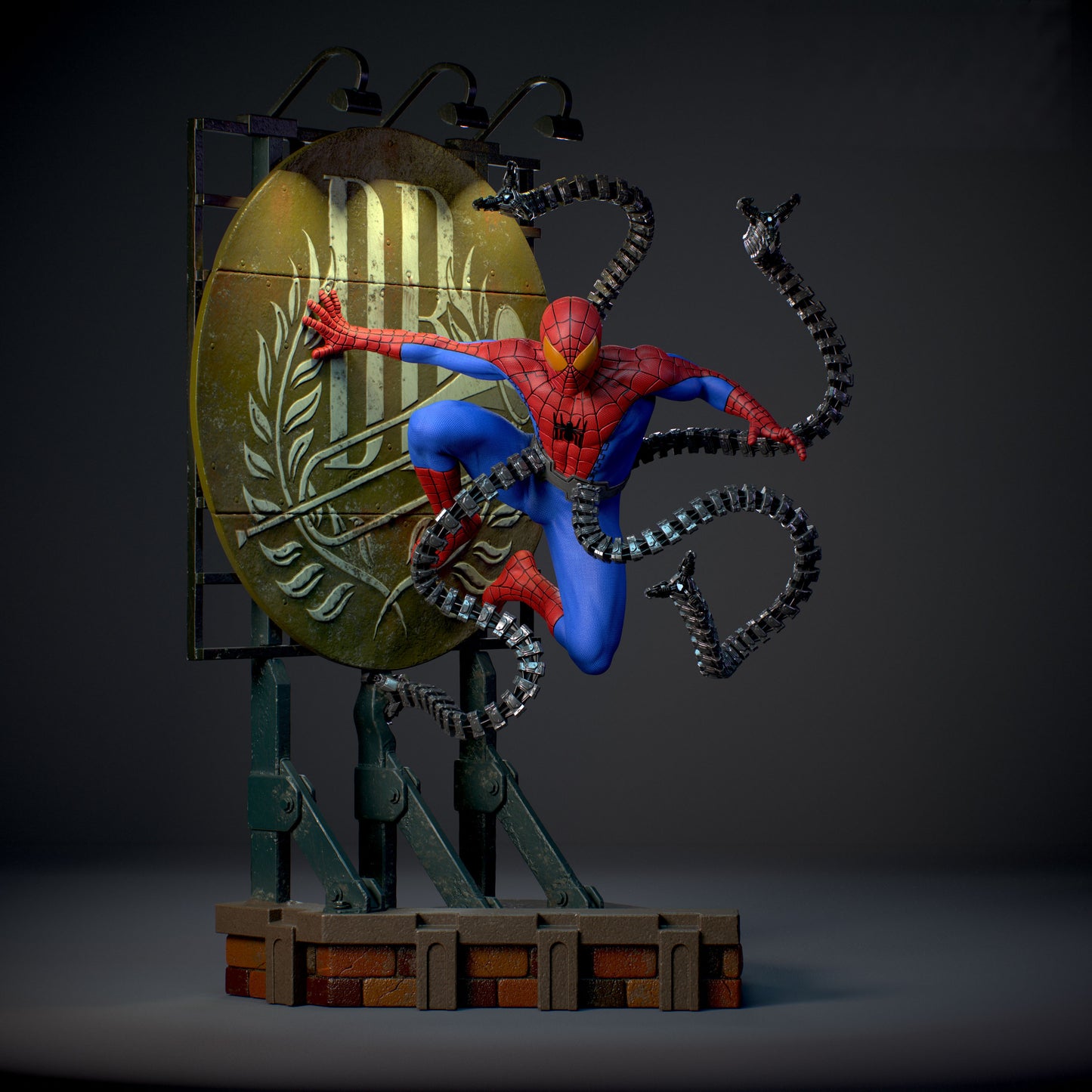 Octo-Spider - DC Comics - STL 3D Print Files