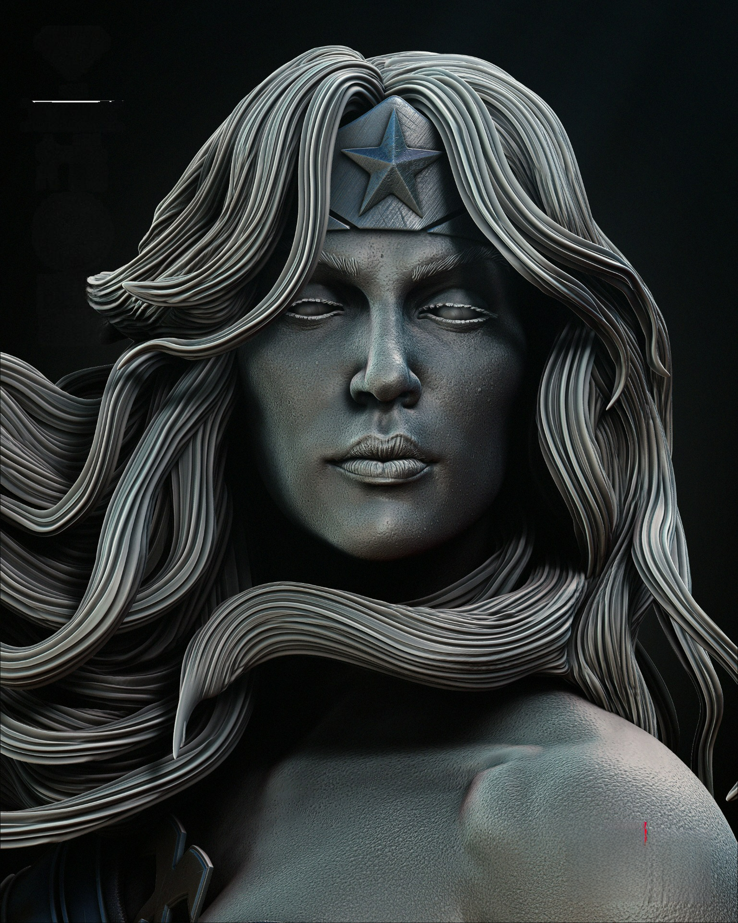 1983 Wonder Woman - Red Son - STL 3D Print Files