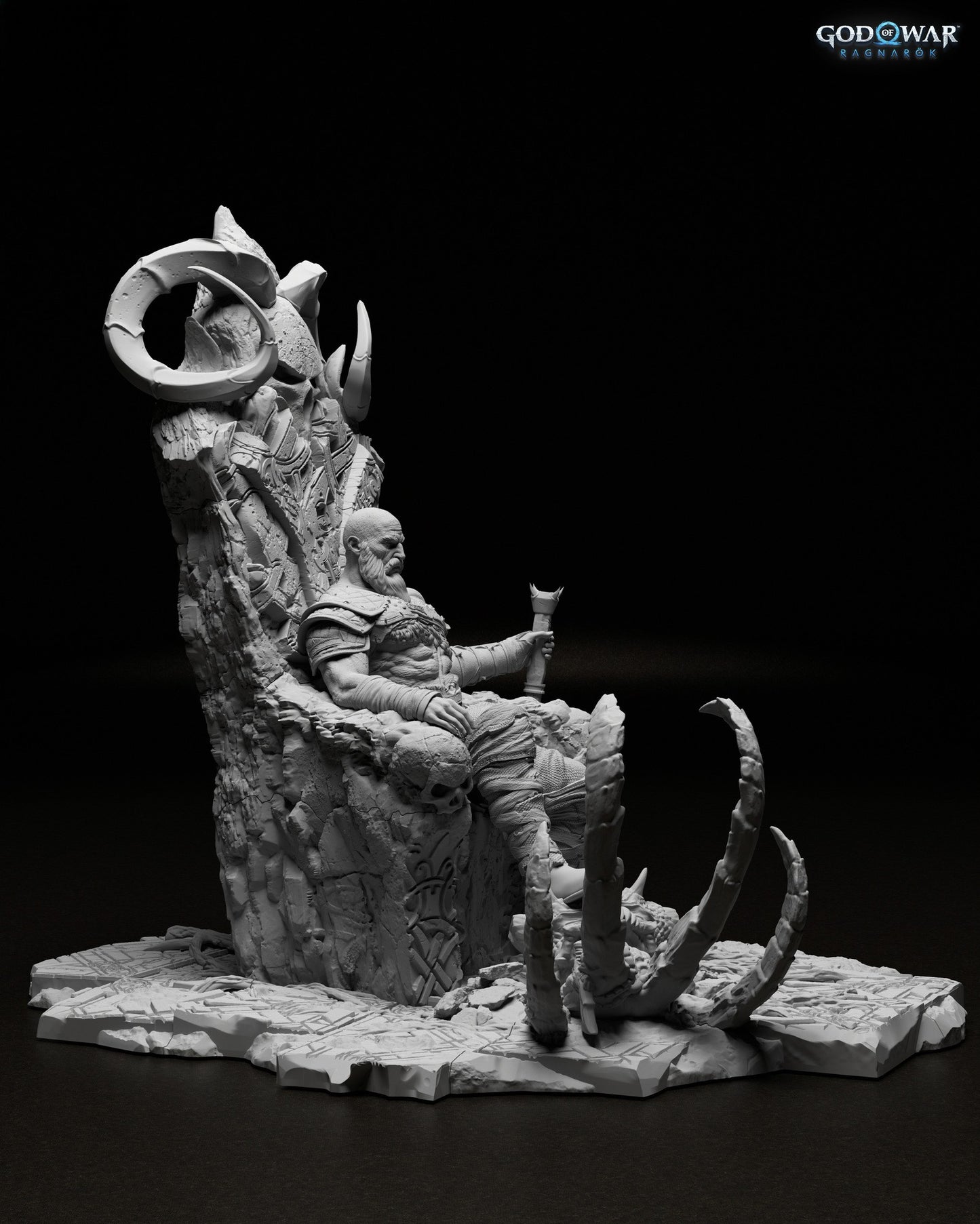 1758 Kratos - God of War - STL 3D Print Files