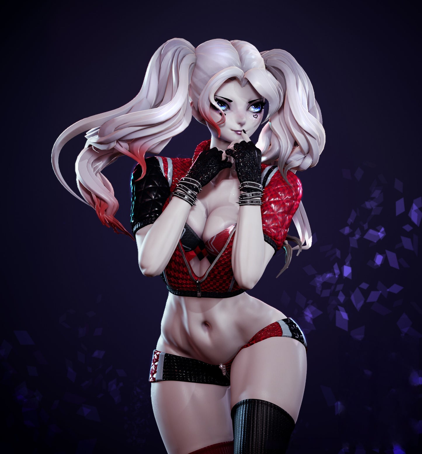 1687 Harley Quinn NSFW - STL 3D Print Files