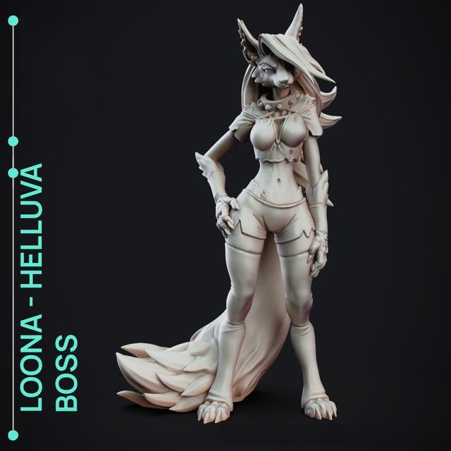 3016 Loona - Helluva Boss - STL 3D Print Files