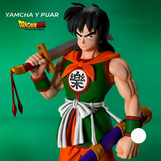 1977 Yamcha and Puar - Dragon Ball - STL 3D Print Files