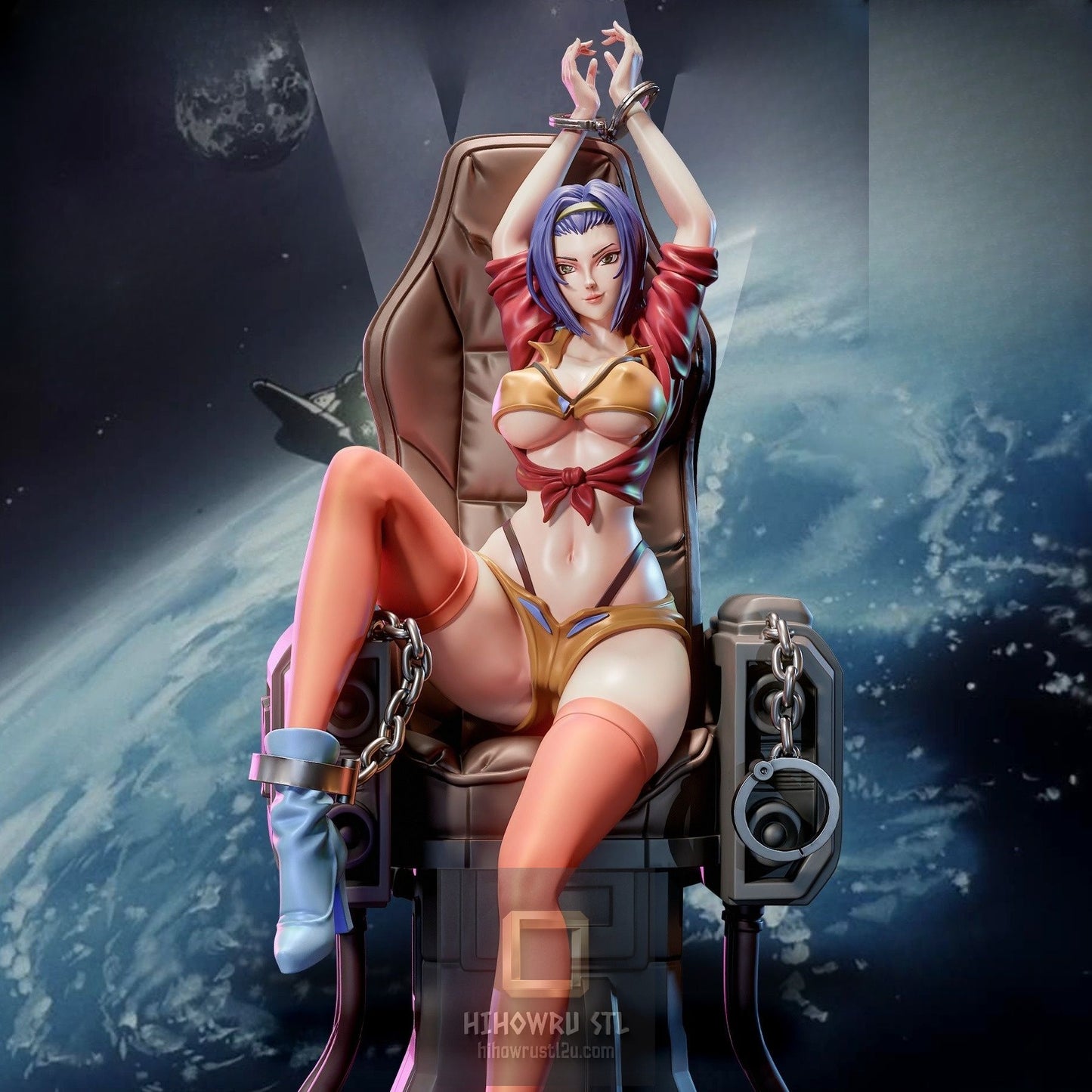 5115 Faye Valentine NSFW - Cowboy Bebop - STL 3D Print Files
