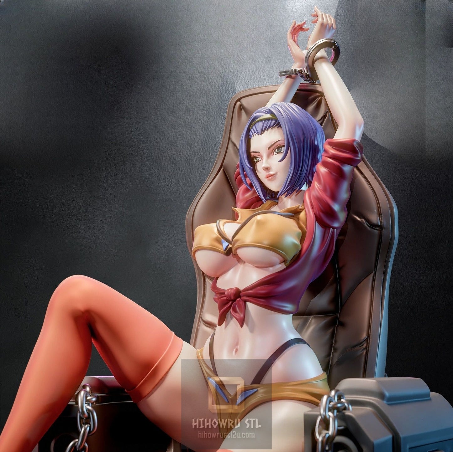 5115 Faye Valentine NSFW - Cowboy Bebop - STL 3D Print Files