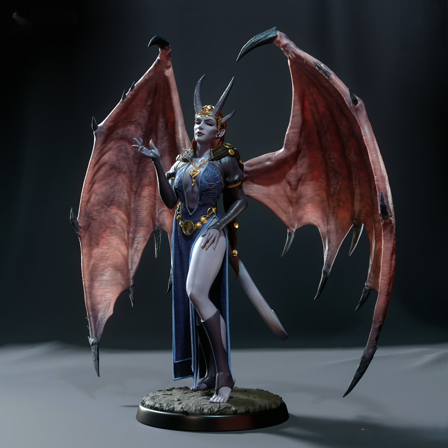 2013 Mizora - Baldurs Gate 3 - STL 3D Print Files