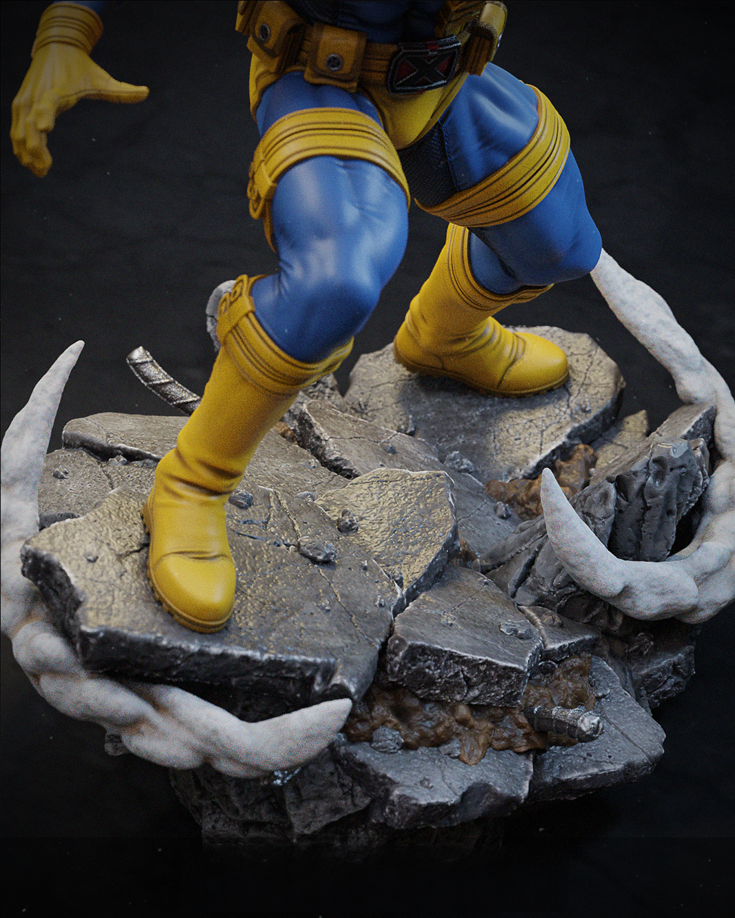 1682 Cyclops - X-Men - STL 3D Print Files