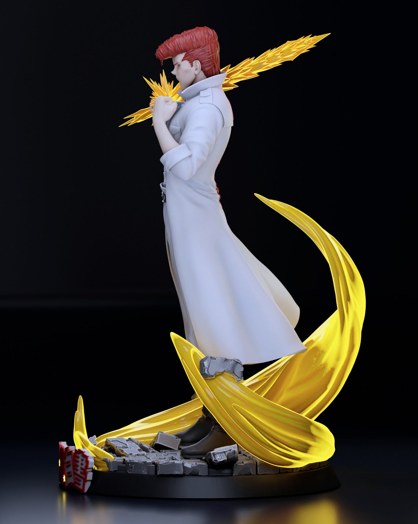 1853 Kazuma Kuwabara - YuYu Hakusho- STL 3D Print Files