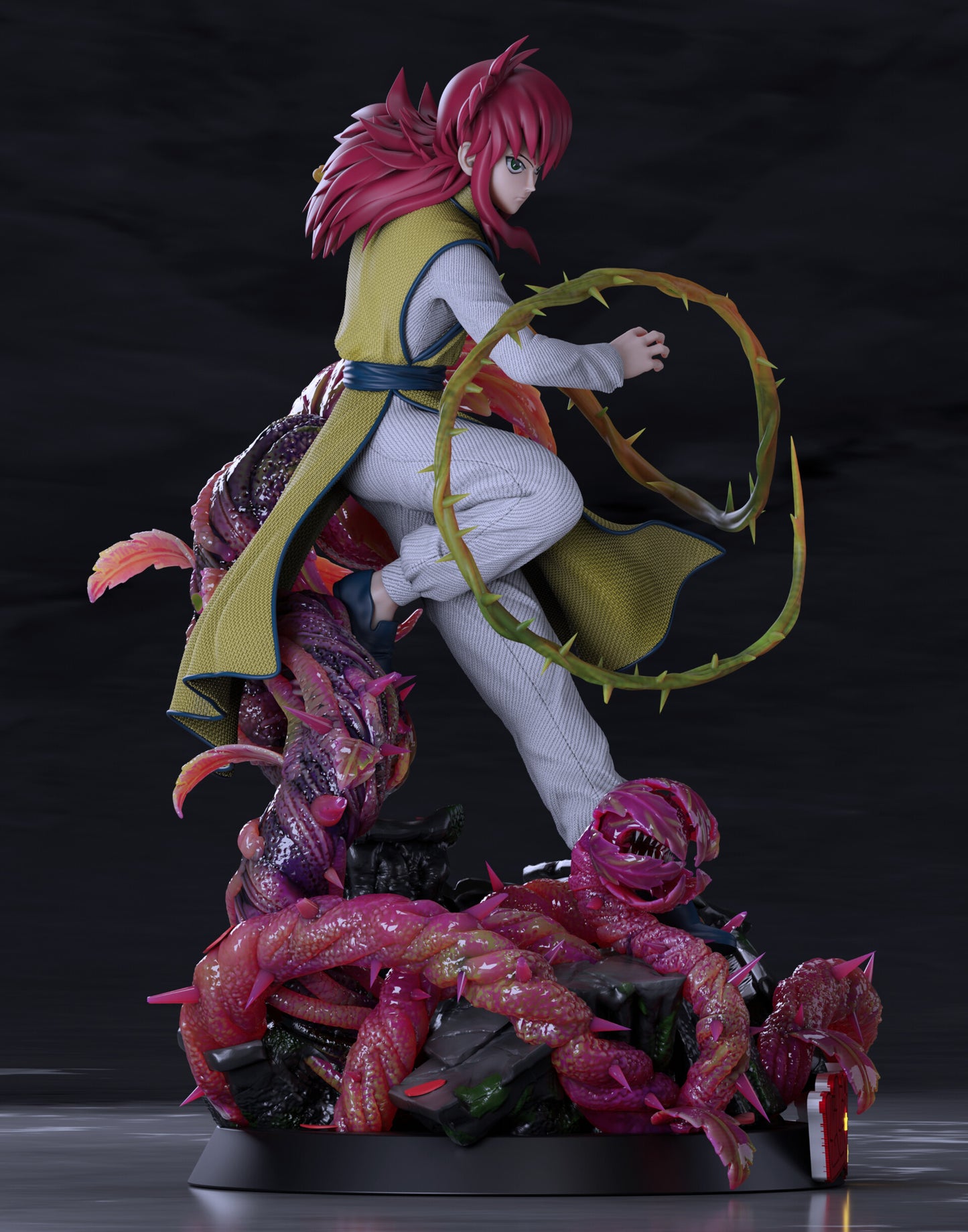 1856 Kurama - YuYu Hakusho - STL 3D Print Files