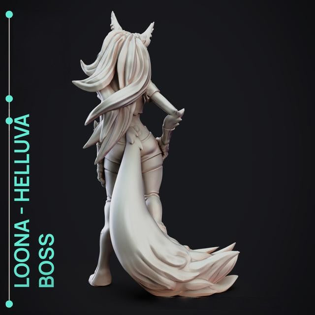 3016 Loona - Helluva Boss - STL 3D Print Files