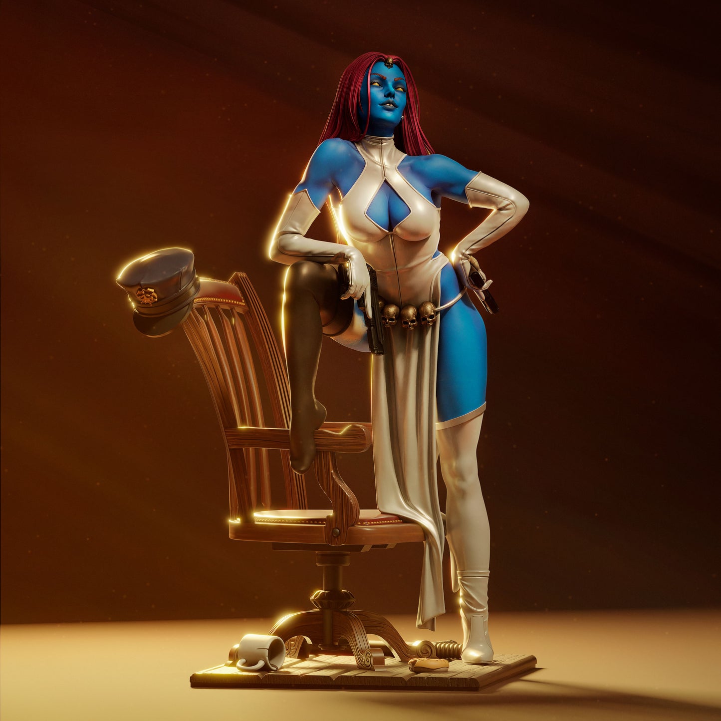 4231 Mystique - X-Men - STL 3D Print Files