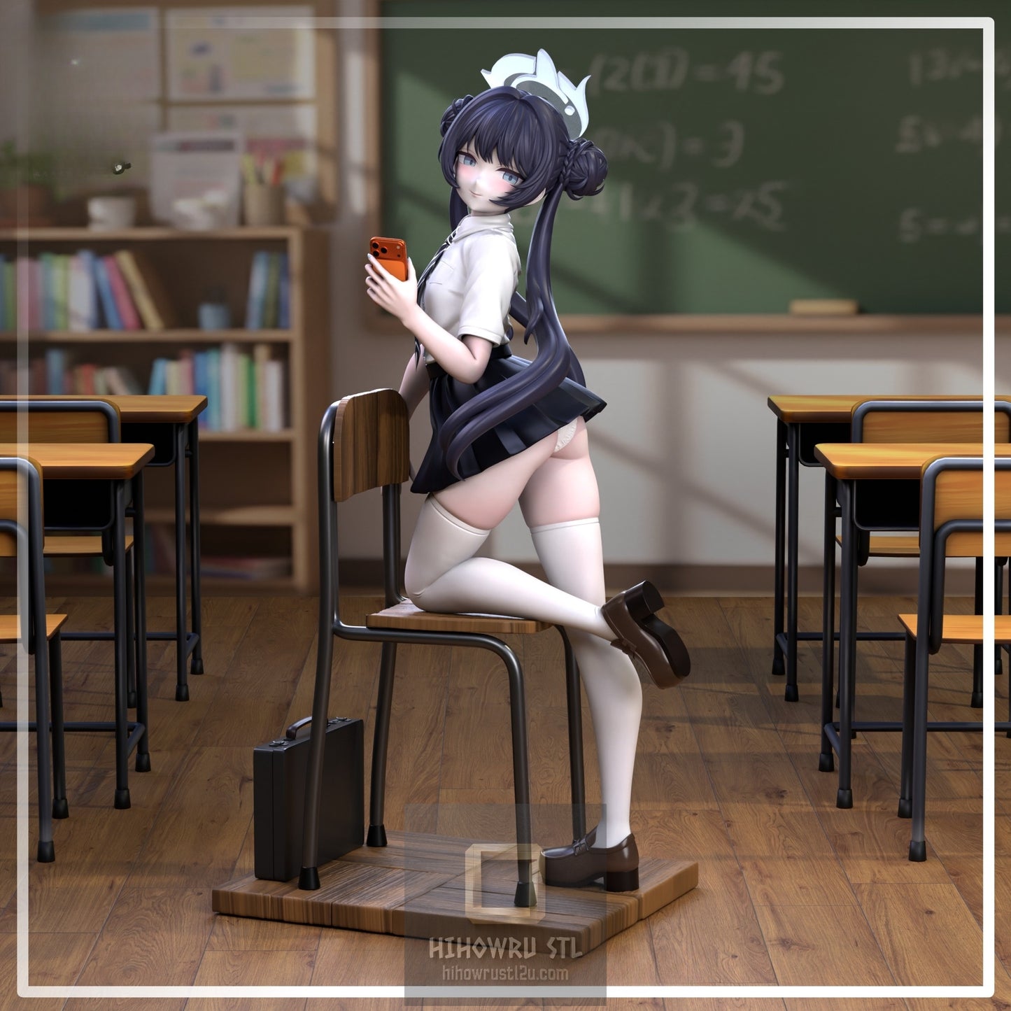5102 Ryuuge Kisaki - Blue Archive - STL 3D Print Files