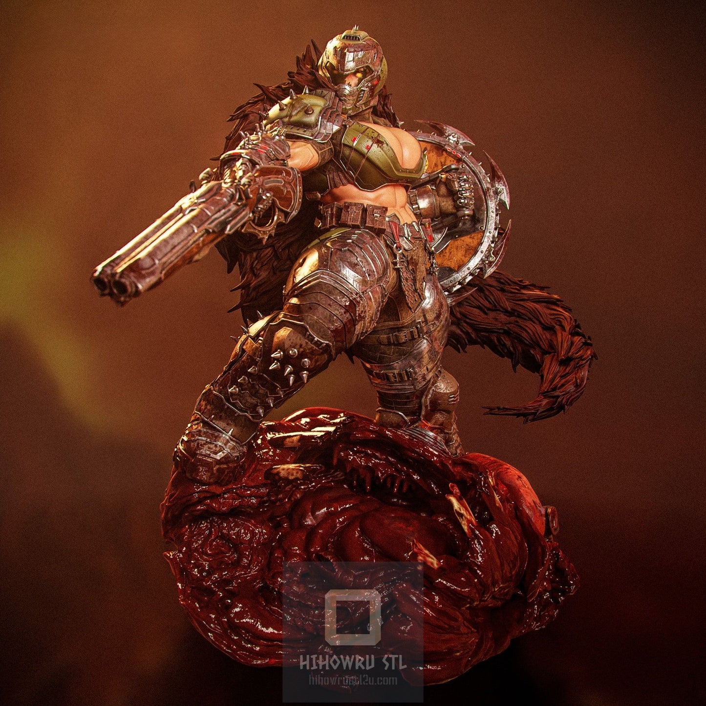 4455 Doom Girl NSFW - The Dark Ages - STL 3D Print Files