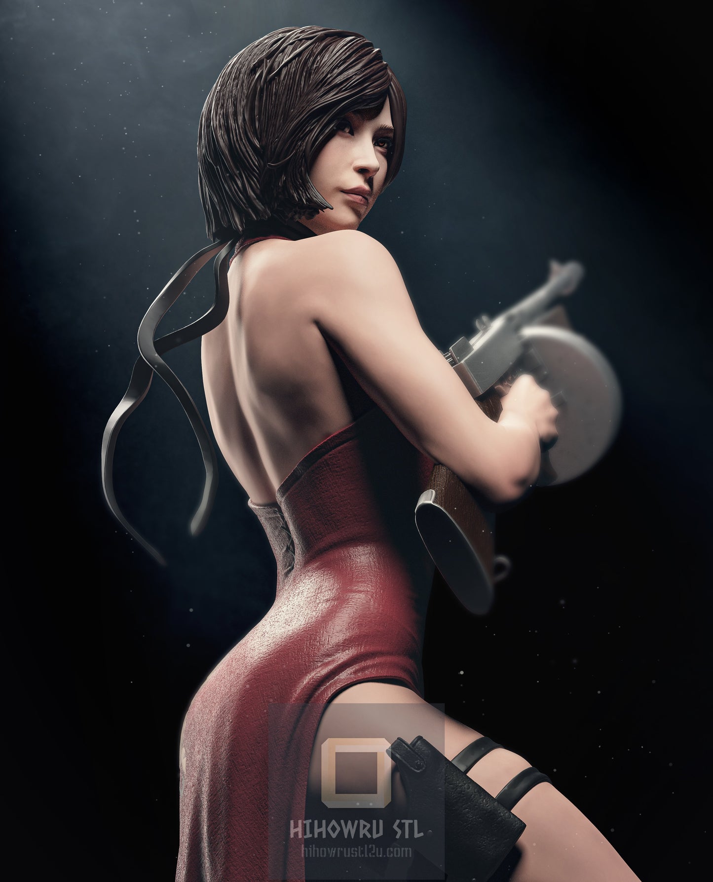 4651 Ada Wong NSFW - Resident Evil - STL 3D Print Files