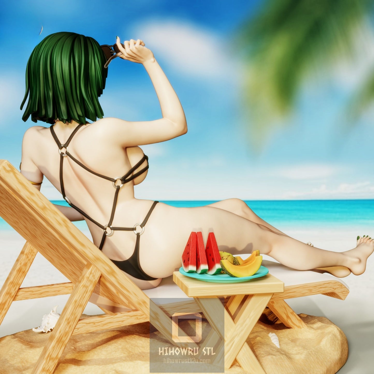 4897 Fubuki NSFW - One Punch Man - STL 3D Print Files