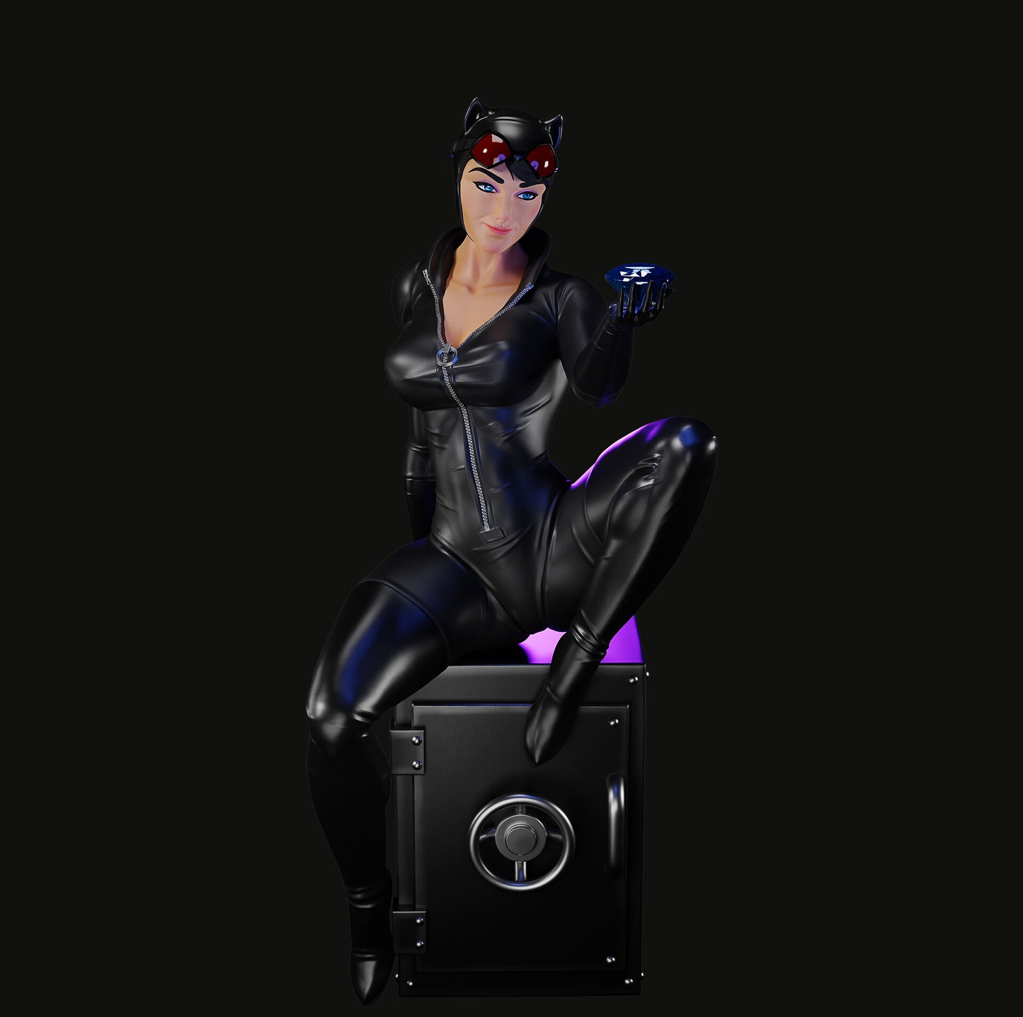 1679 Catwoman - DC Comics - STL 3D Print Files