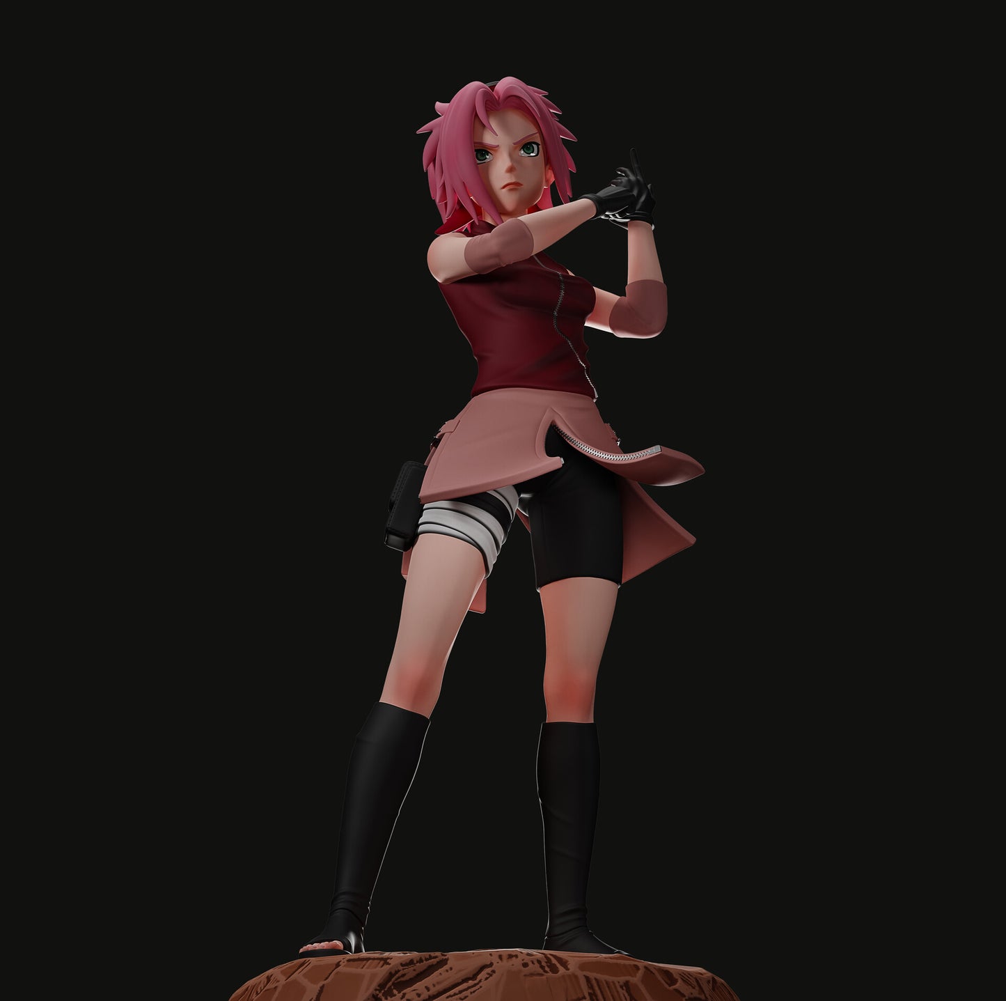 1731 Sakura Haruno - Naruto - STL 3D Print Files