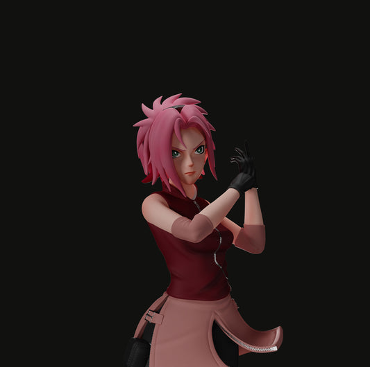 1731 Sakura Haruno - Naruto - STL 3D Print Files