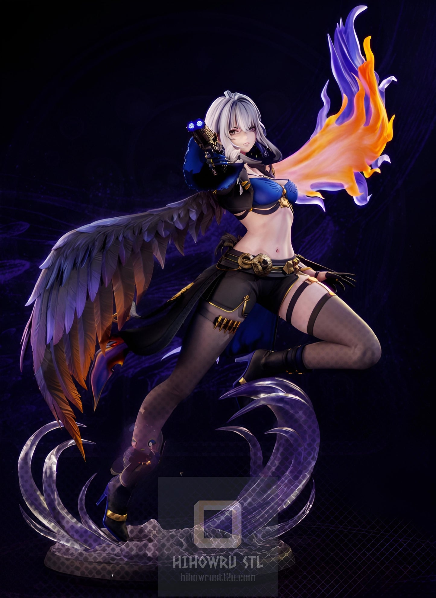 4846 Galbrena - Wuthering Waves - STL 3D Print Files