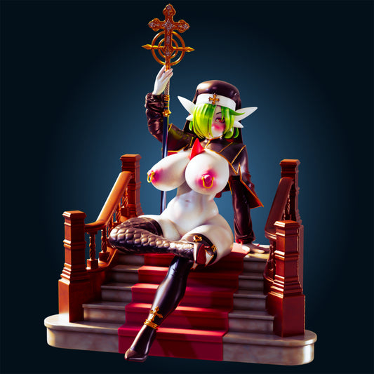 4079 Nun Gardevoir NSFW - Pokemon  - STL - 3d Print Files