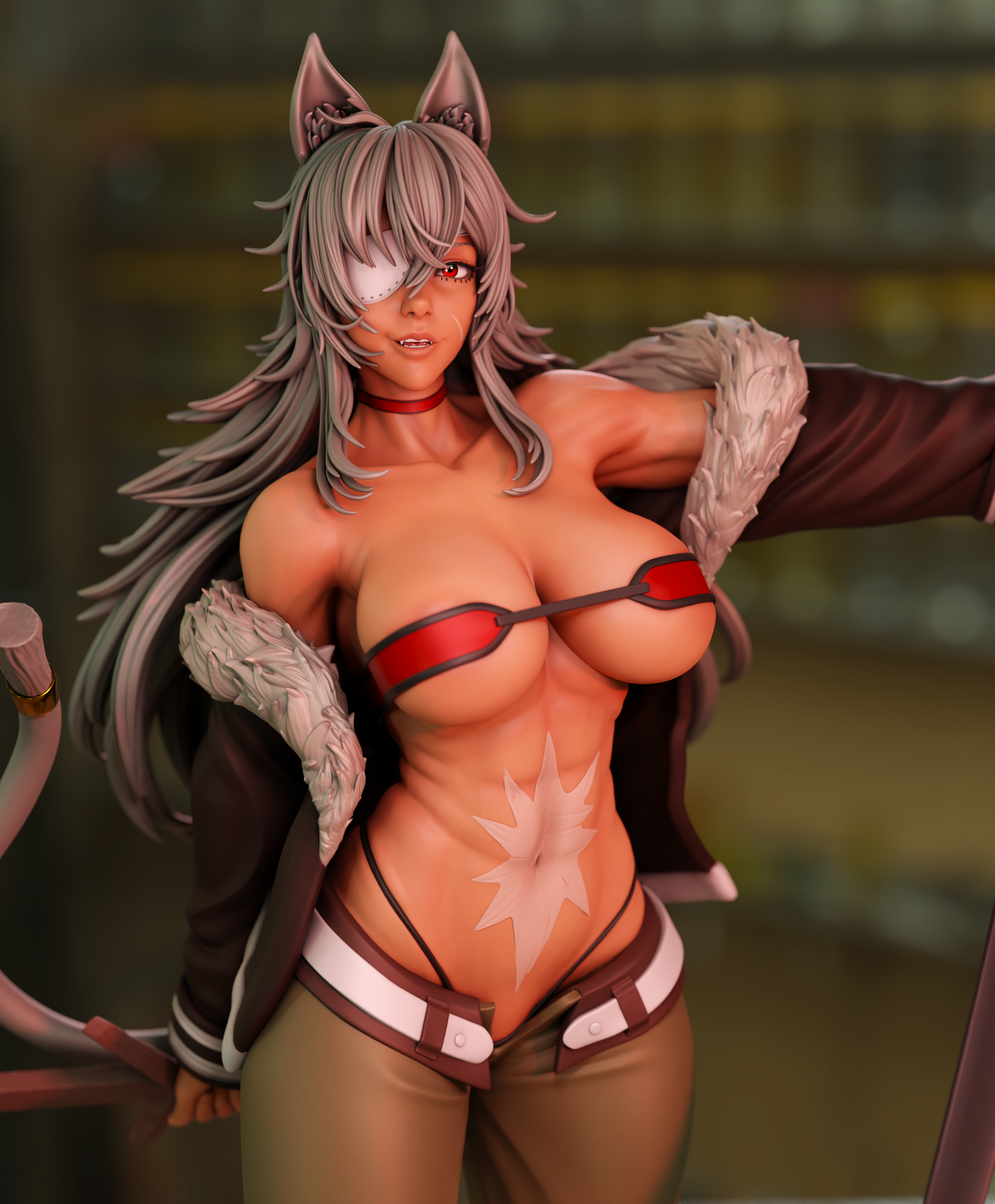 2777 Ghislaine Dedoldia NSFW - Mushoku Tensei - STL 3D Print Files