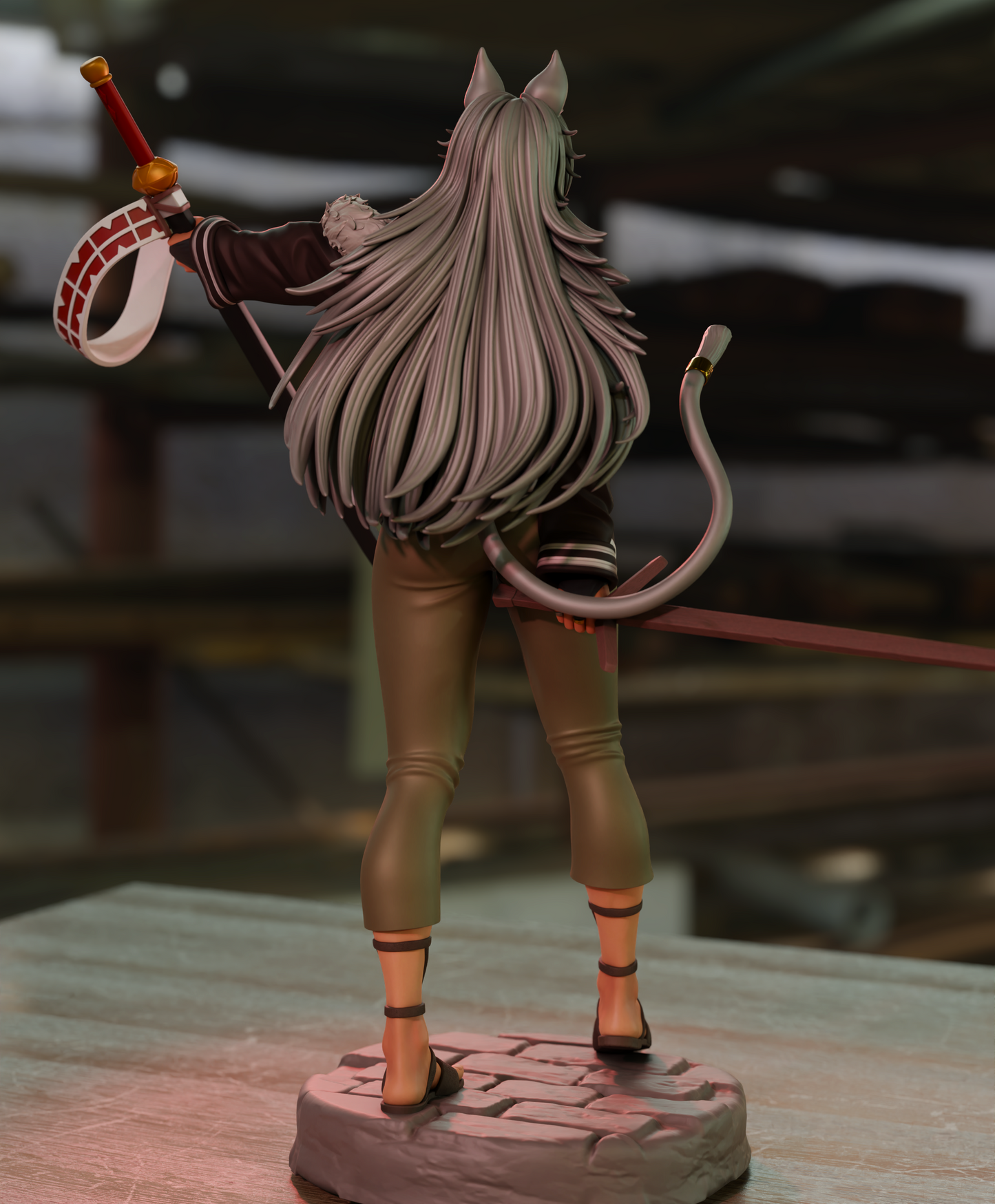 2777 Ghislaine Dedoldia NSFW - Mushoku Tensei - STL 3D Print Files