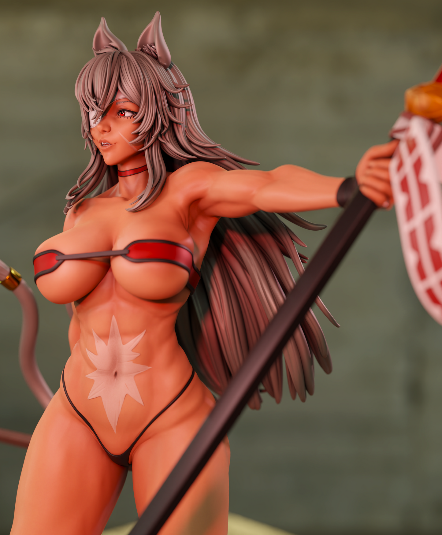 2777 Ghislaine Dedoldia NSFW - Mushoku Tensei - STL 3D Print Files