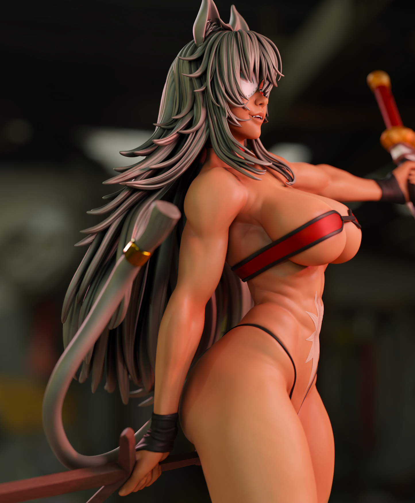 2777 Ghislaine Dedoldia NSFW - Mushoku Tensei - STL 3D Print Files